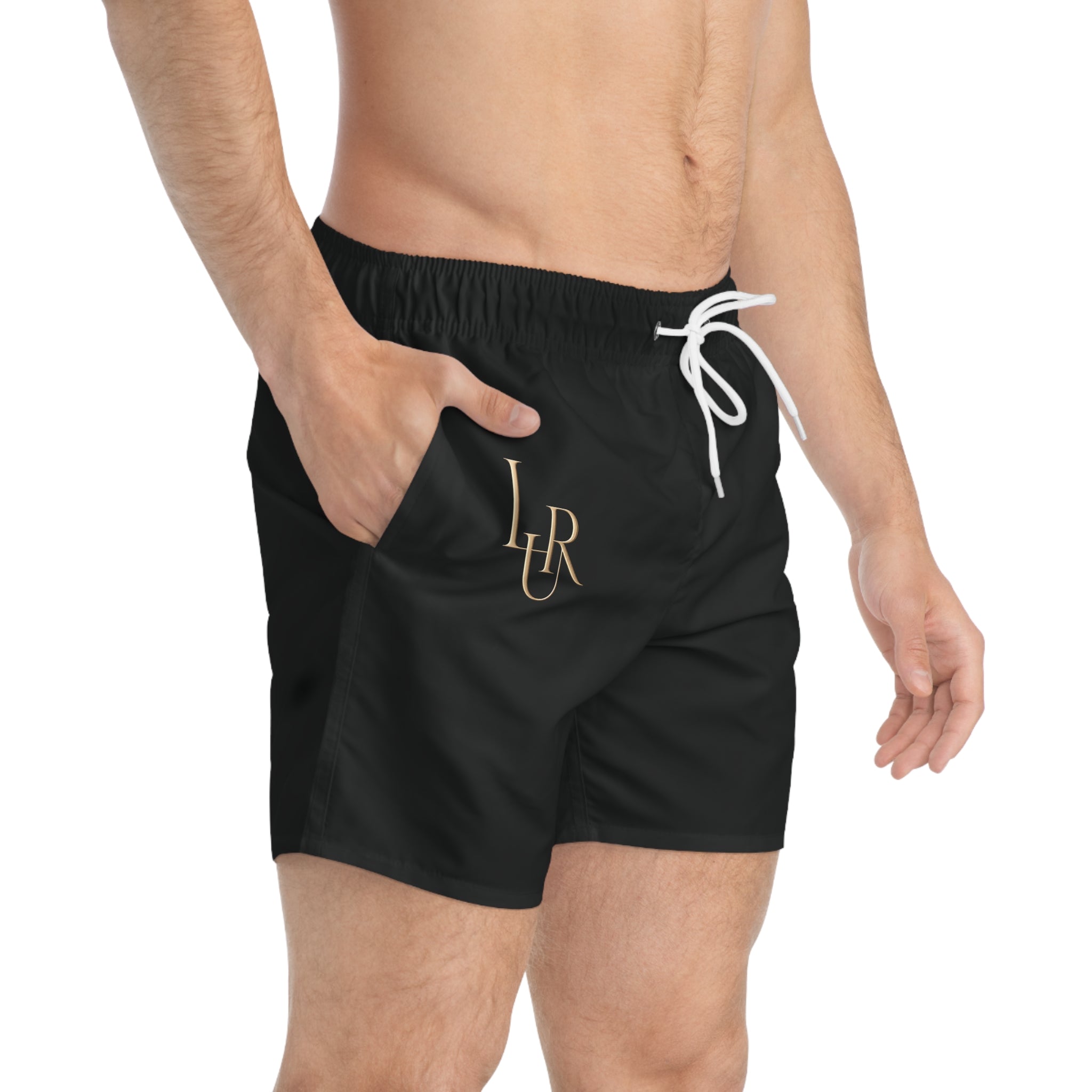 Black Beach Shorts