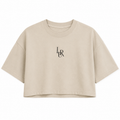 LUREES Cropped Oversized T-Shirt